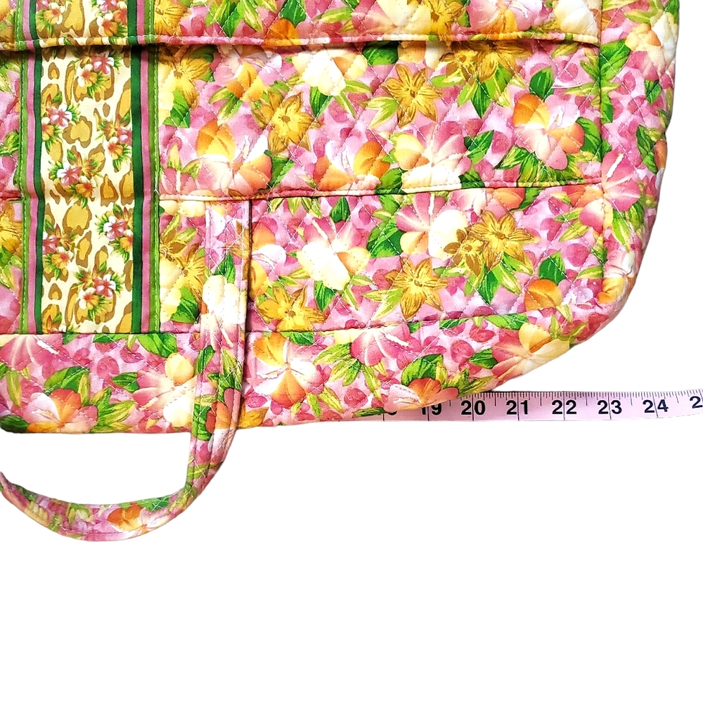 37b) ELIZABETH AUSTEN Vintage Floral Travel Garment Bag - Picture 11 of 11